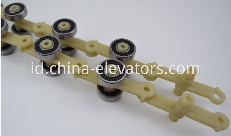 Schindler Escalator Rotary Chain 17 pair rollers Single Fork